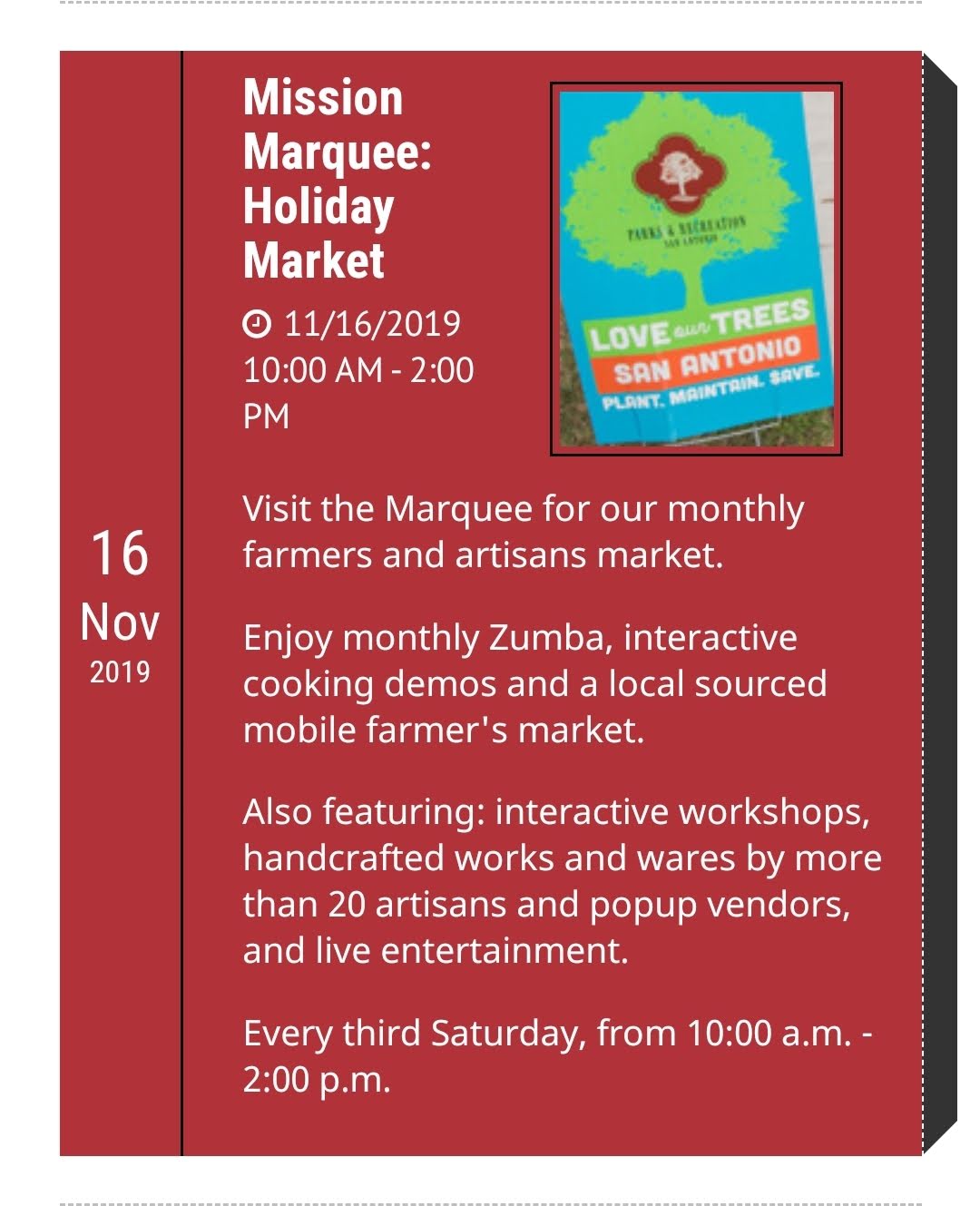 Mission Marquee Plaza Market