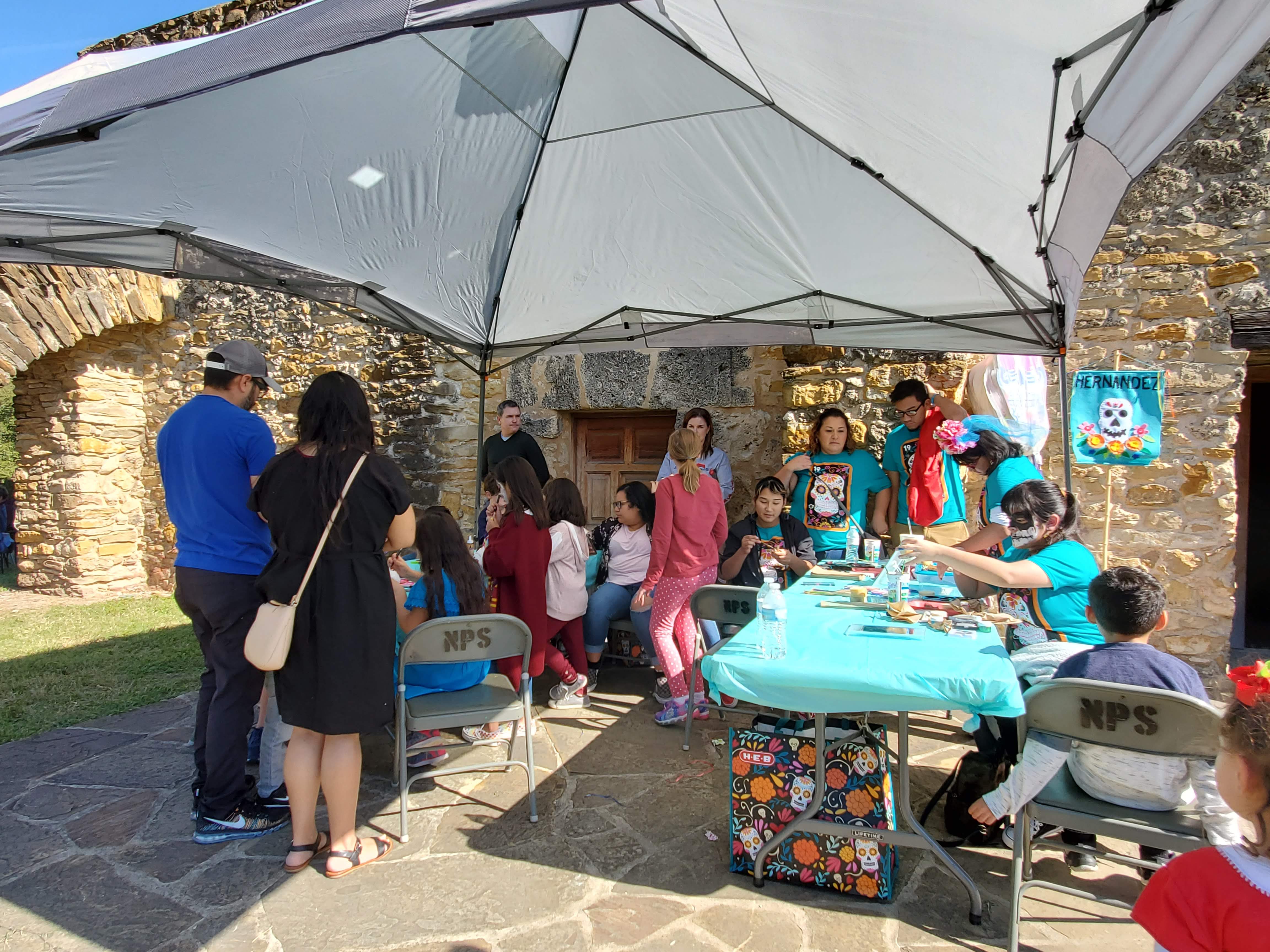 Mission Marquee Plaza South side San Antonio