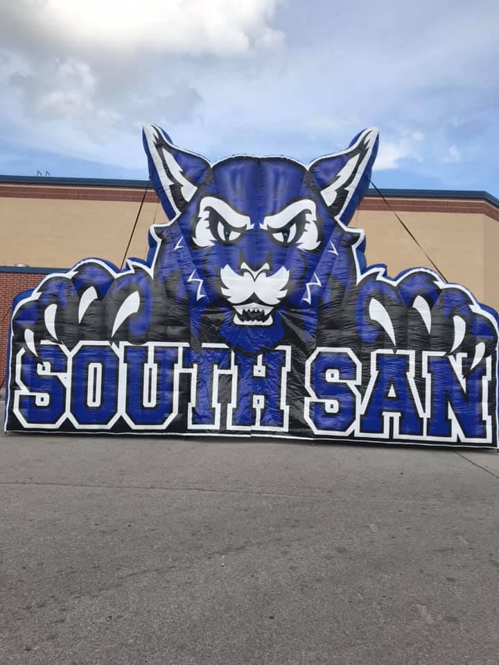 South San High School Bobcat Senior Flambeau Parade
