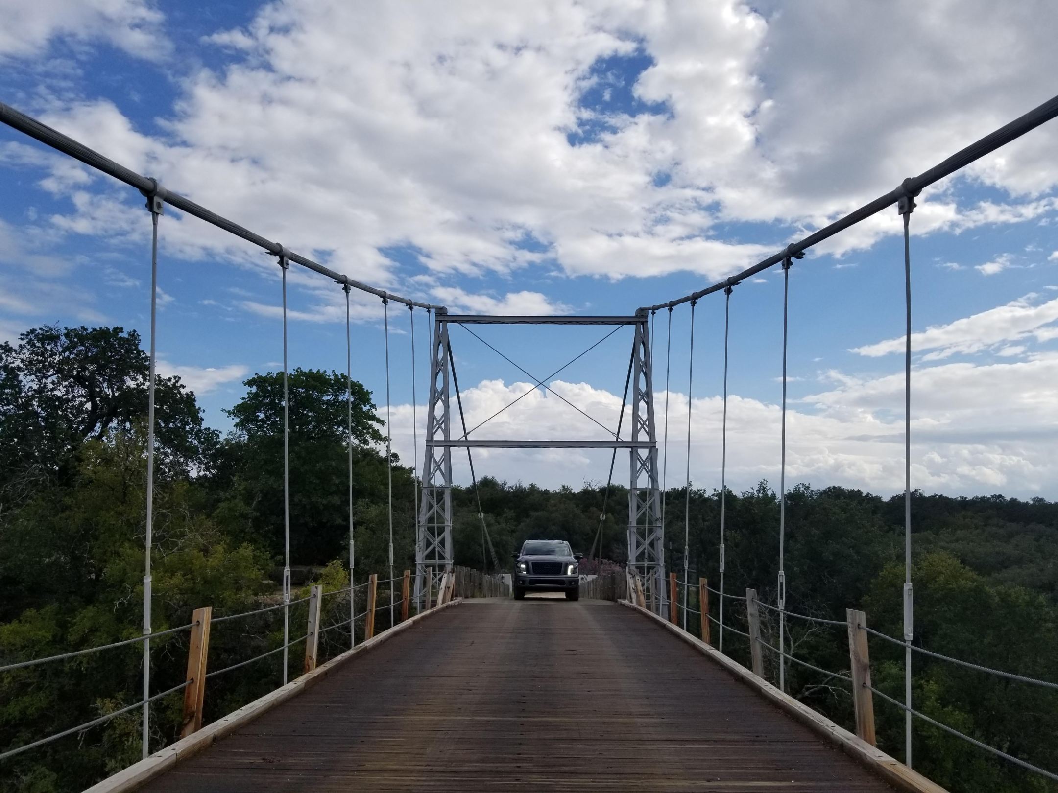 The Last Working Suspension Bridge in Texas Live From The Southside