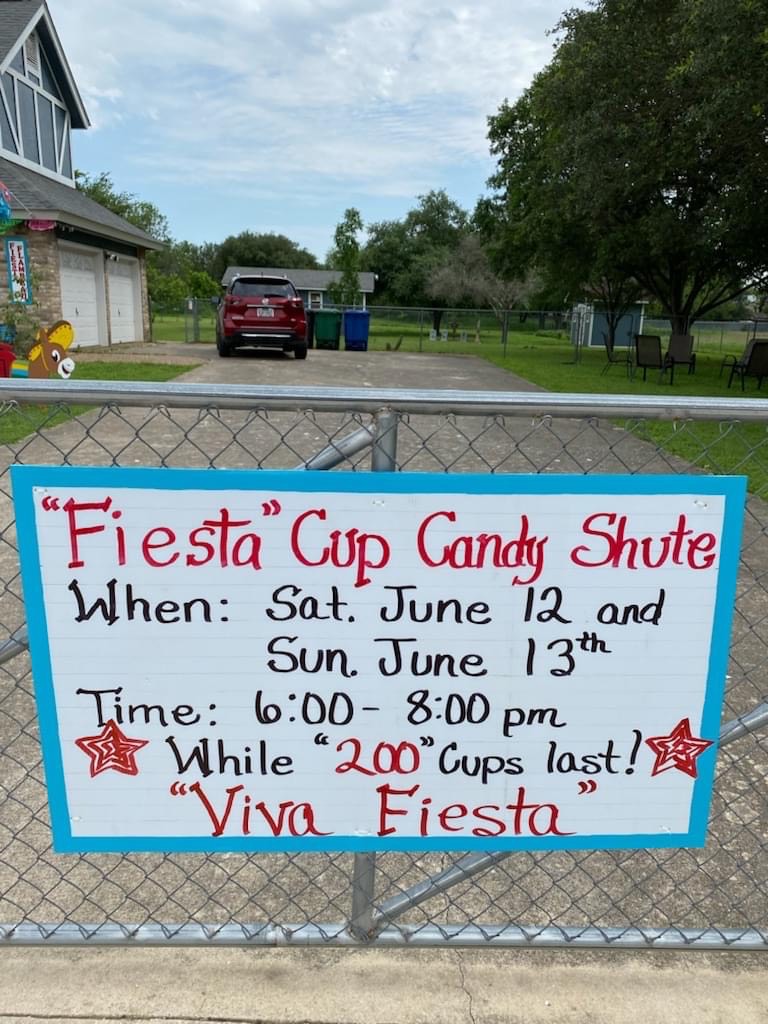 Southside Fiesta Candy Chute by Harlandale Graduates