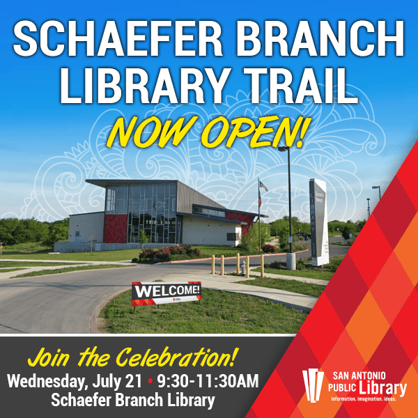 Schaefer Branch Library Celebrates New Schaefer Trail