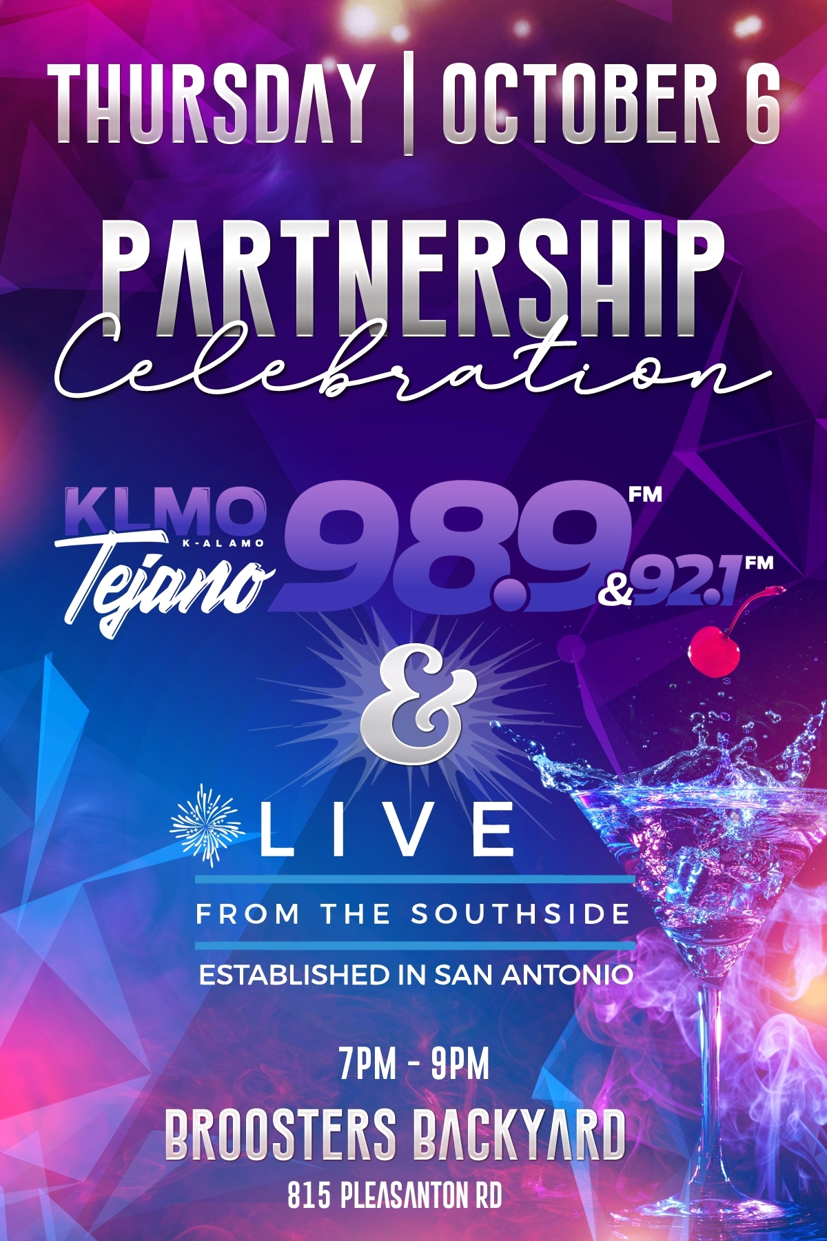 KLMO Tejano – K-ALAMO 98.9 & 92.1 ANNOUNCES PARTNERSHIP WITH  LIVE FROM THE SOUTHSIDE