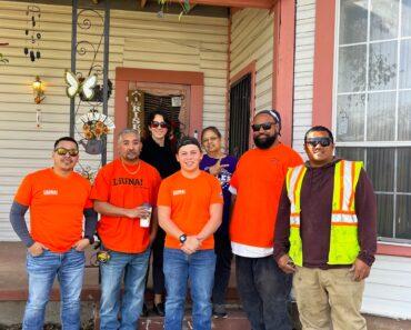 LiUNA Local 1095 joined the District 5 Constituent Services Team to Build Ramp for Local Resident