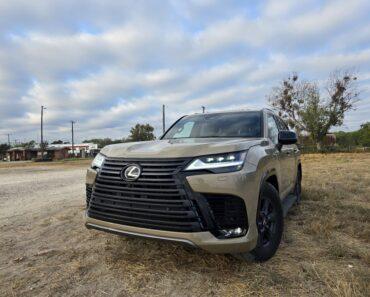 Test Driving the 2025 Lexus LX 700h Overtrail