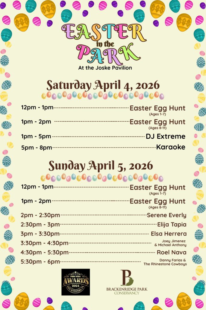 Easter Weekend in Brackenridge Park