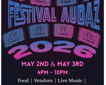 🎉🎭  “FESTIVAL AUDAZ 2026, 2nd Annual by Teatro Audaz 🎭✨️
