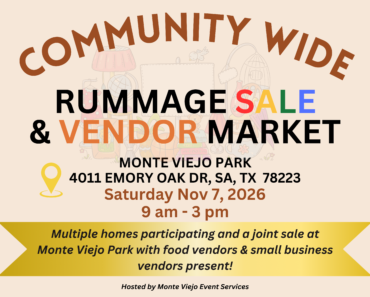 Community Wide Rummage Sale & Vendor Market