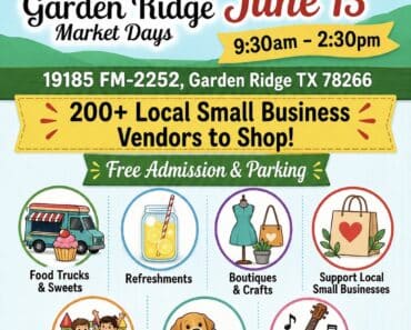 Garden Ridge Market Days – June 13, 2026