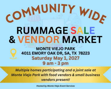 SPRING Community Wide Rummage Sale & Vendor Market