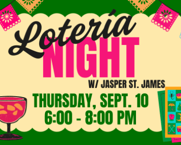 Lotería Night With Jasper St. James