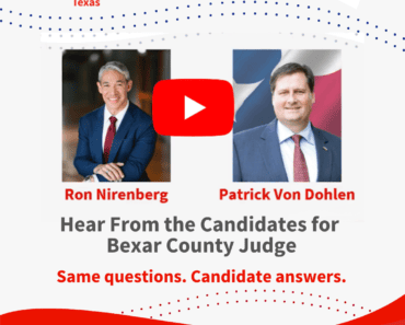Bexar County Judge Candidates Answer Questions Important to Older Voters