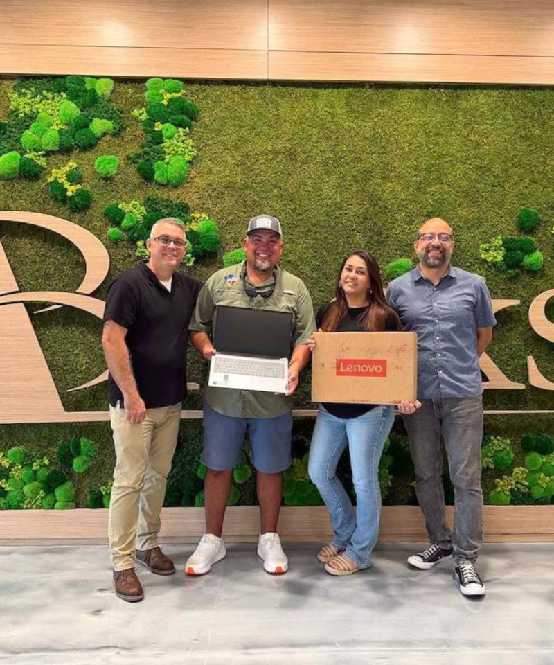 Brooks Gives Back electronics donation to Fin Addict Angler Foundation