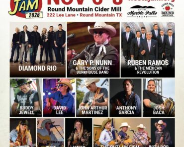 FiestaJAM 2026 Brings Texas Music to Round Mountain November 6–8