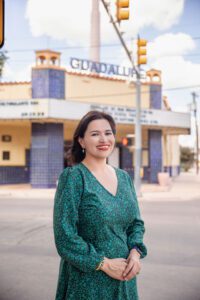 Irene Chavez, playwright of Las Comadres de Morales St. in San Antonio